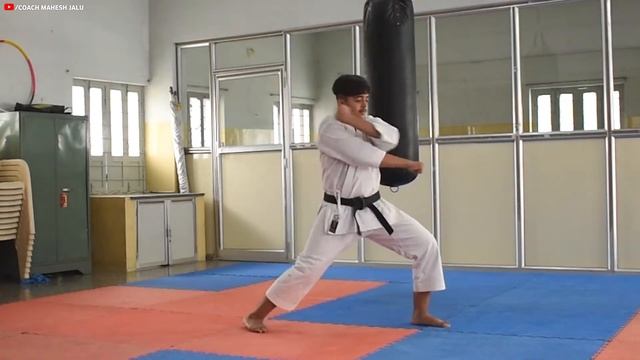 Taikyoku Shodan | Shotokan Kihon(Basic) Kata | Coach Mahesh Jalu