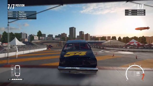 LIEUTENANT DAN, YOU GOT NO WINDSCREEN (Wreckfest Capture)
