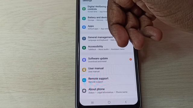 Samsung Galaxy A22 Enable USB Debugging Mode And Developer Options