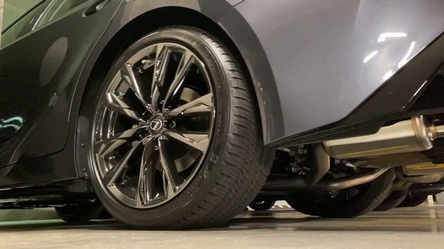 2022 Lexus IS 350 AWD F SPORT  | PERFORMANCE Dual Exhaust  | Start-up And Reversing In Garage.