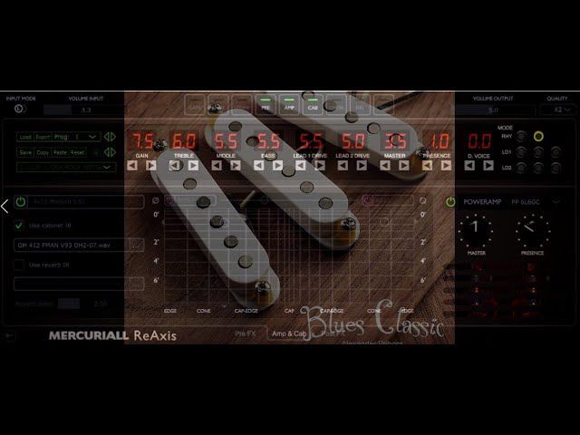 Alexander Pribora Bluees Classic Set Vs G&L Pickups / Fender Strat Vs G&L Clean All 5 Positions