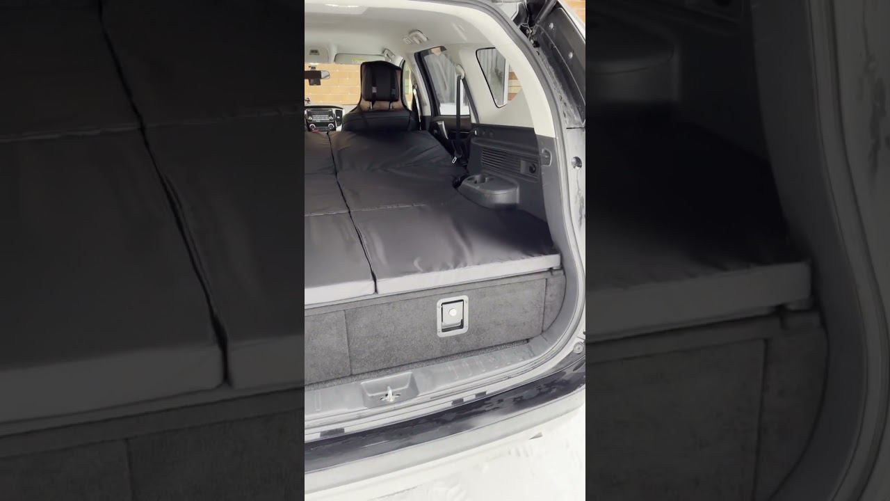 Комфортный сон в машине благодаря органайзеру с матрасом от #steward4x4