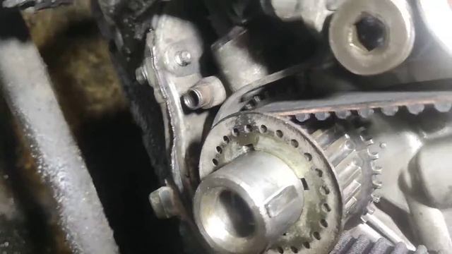 замена ремня ГРМ 1jz.