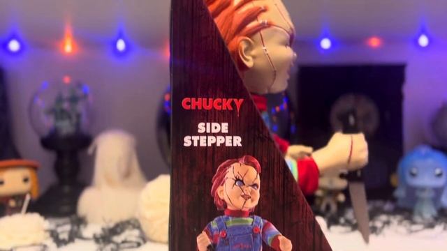NEW FOR 2023 Spirit Halloween’s Chucky Side Stepper Halloween Tabletop Decor Bride Of Chucky