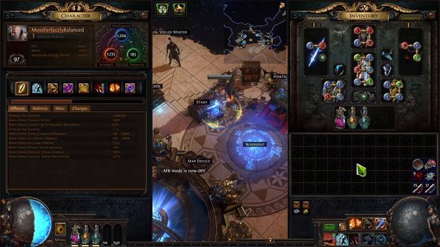Path Of Exile 3.22 CoC Energy Blade Spell Blade Build Showcase