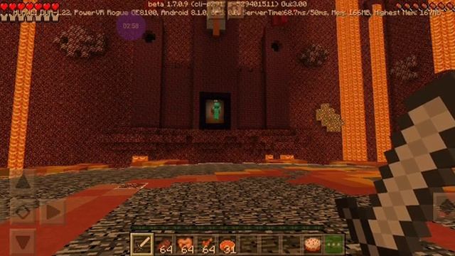 Майнкрафт:  PVP арена в аду