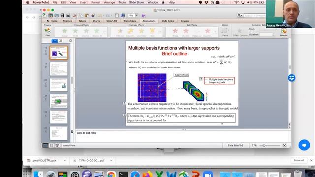 Я. Р. Эфендиев Многомасштабные модели для неоднородных задач