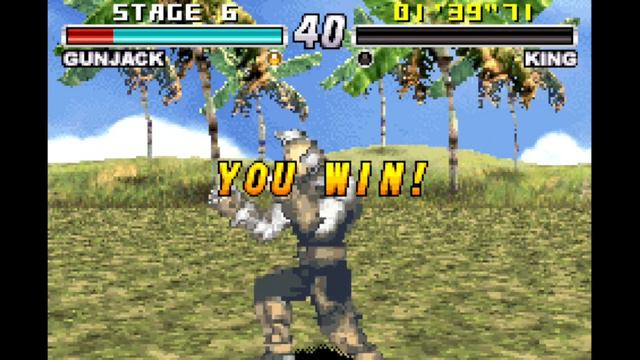 Tekken Advance - Gun Jack (Gameplay Playthrough) | GBA | Game Boy Advance