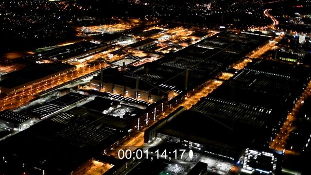 Gebäude Und Produktionshallen Auf Dem Werksgelände Der VW VOLKSWAGEN AG In Wolfsburg