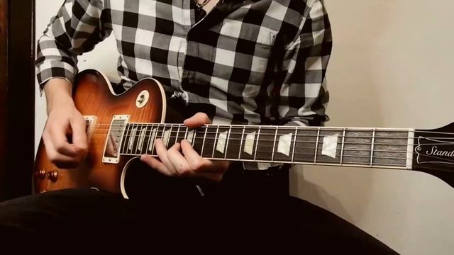 Black Dog By Led Zeppelin - Jimmy Page Guitar Instrumental Cover + Solo