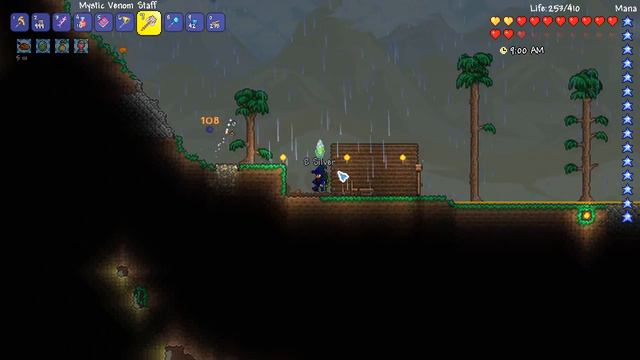 Tim's Vanishing House | Terraria Silly Life Hack