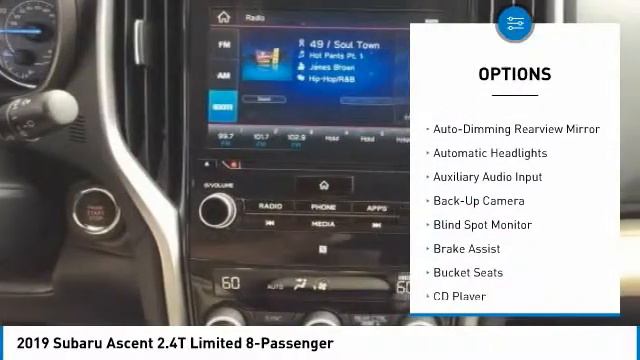 2019 Subaru Ascent Charleston SC, Ladson SC, Hanahan SC, Summerville SC SK465317
