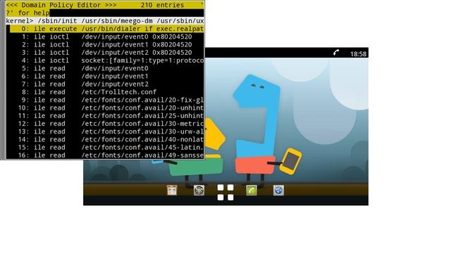 Analyzing MeeGo 1.1 Handset With TOMOYO Linux 1.8