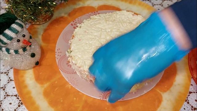 ПРАЗДНИЧНЫЙ САЛАТ ФИАЛКИ