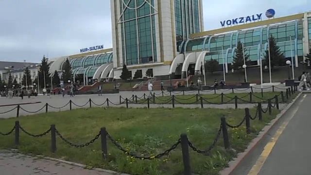 Приезд на Старый вокзал Астаны Нур Султана