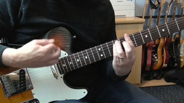 The Bed's Too Big Without You - Guitar Cover