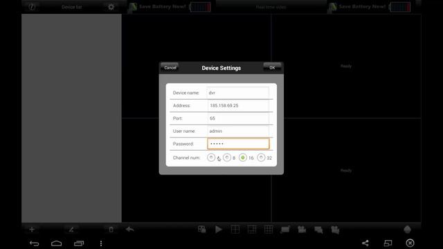 Просмотр видео с видеорегистратора через интернет на android