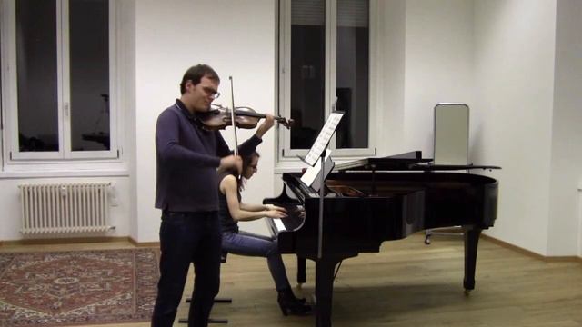 C. Franck - Violin Sonata In A Major - 3 Mvt (Aldo Cicchini - Cristiana Nicolini)