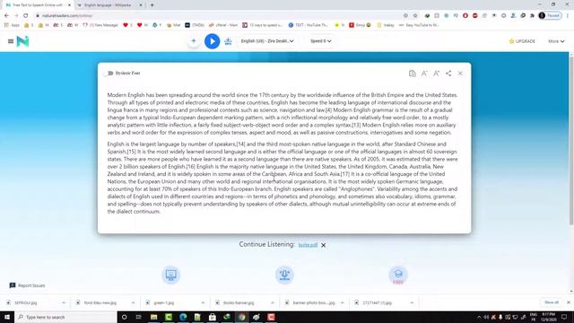 Text to Speech Online And Free