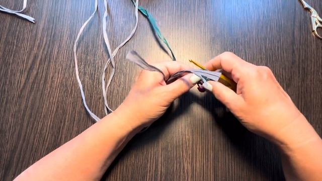 Способ УПЛОТНЕНИЯ ДОНЫШКА дополнительными нитями рафии по МК AMANDA @olga_mostovaya.store