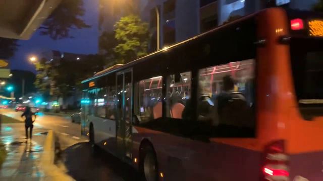 SBS Transit Mercedes-Benz O530 Citaro (Batch 2) SBS6824B On Service 158 Departing Bus Stop 70211