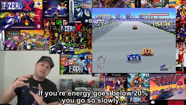 Super Review - F-Zero [Futuristic Racing - SNES - 1990]