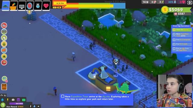 BESTE DINO PARK TYCOON OOIT !! | Parkasaurus Let's Play #1