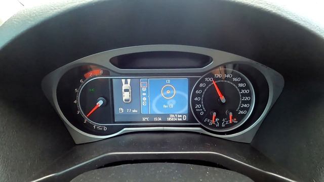 Моментальный расход топлива скорость обороты на Ford mondeo MK4 2.3 бензин