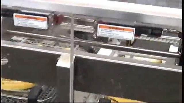 Автоматическая расфасовка и упаковка в боксы фруктов