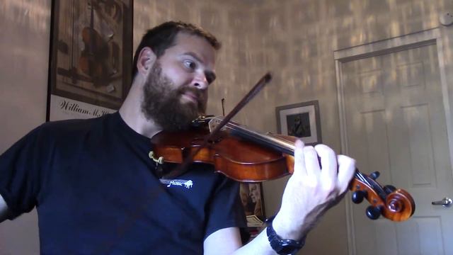 100 Year Old German Fiddle Restored. Played By Jeff Taylor. Rescued By Schnefsky # 112