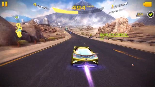 Asphalt 8 - Infiniti Vision GT - R&D Lab 4, Test 40 & 41