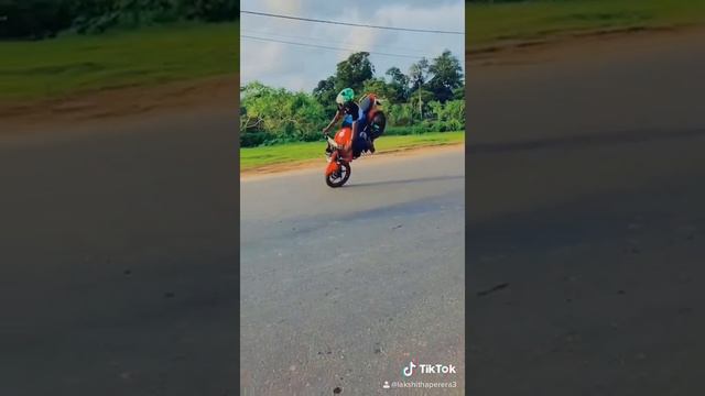 STUNT Biker. ; Sri Lanka