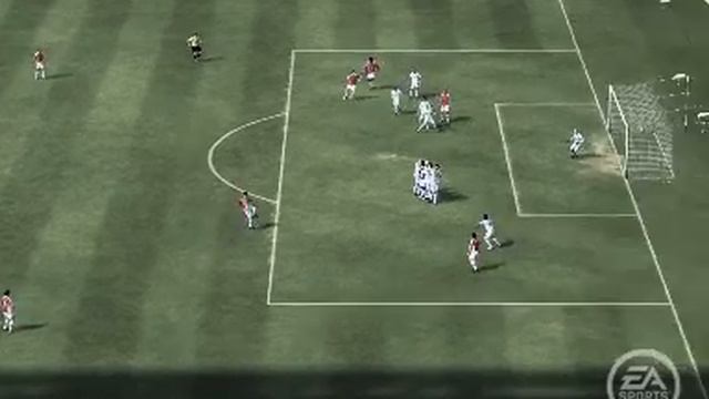 Beautiful Fifa 09 Freekick