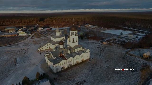 Крыпецкий монастырь обзор с высоты птичьего полета