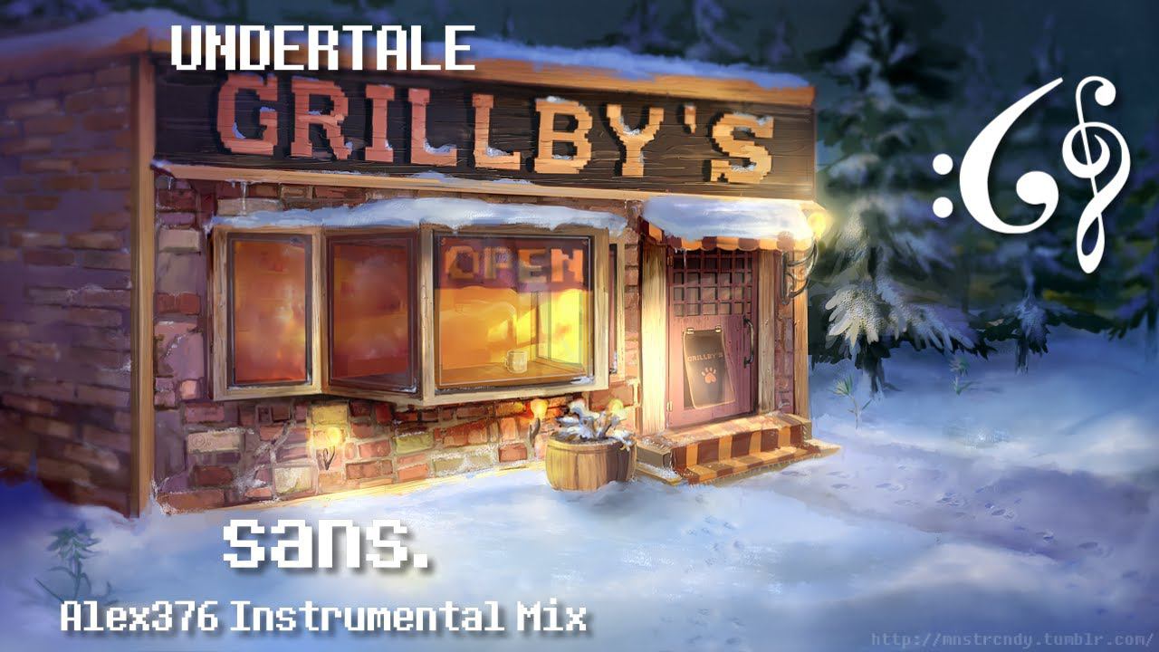 Undertale - Sans. (Alex376 Instrumental Mix)