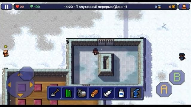 КЛЮЧ!!-The Escapists #1-Зимние Приключения