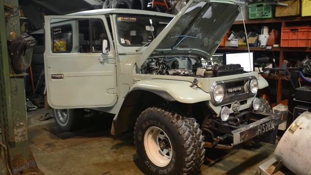 FJ40 With 1uz-fe On The Dyno