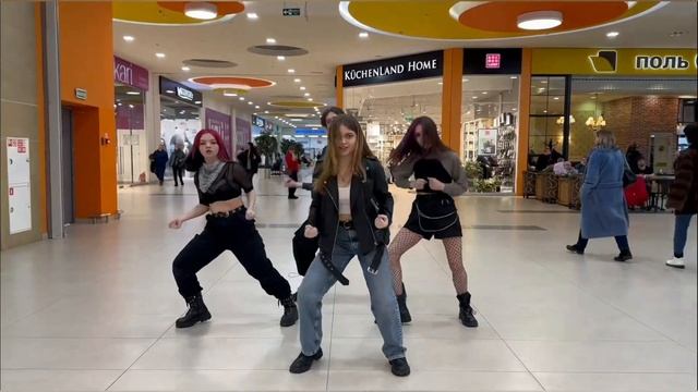 KPOP IN PUBLIC One take BLACKPINK 블랙핑크 - Shut Down  DANCE COVER BY DILEMMA IN RUSSIA