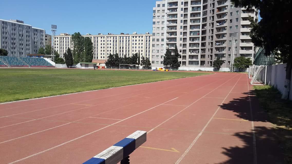 Стадион СКИФ в Баку. Музыка группы 