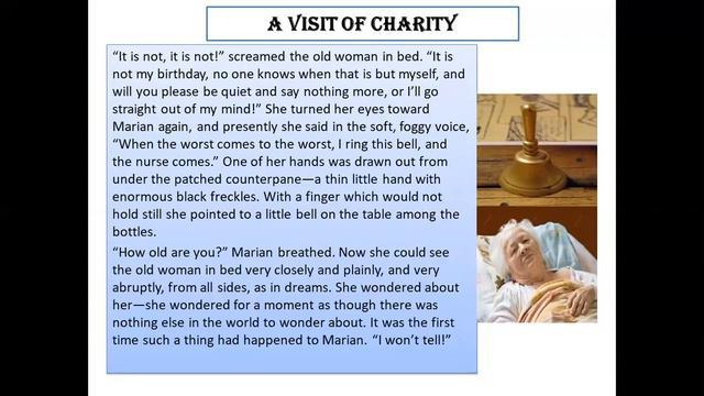 'A Visit Of Charity' By Eudora Welty Part 3