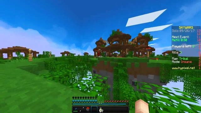 САМЫЙ МАЛЕНЬКИЙ ЧЕЛОВЕК В МАЙНКРАФТ!! ПРЕВРАТИЛСЯ В МАЛЕНЬКОГО РЕБЕНКА! | • Minecraft Sky Wars #10