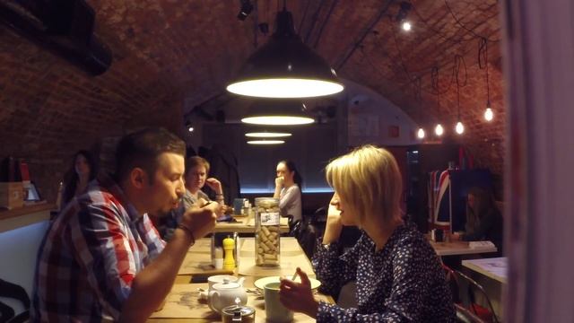 Розыгрыш в московском кафе