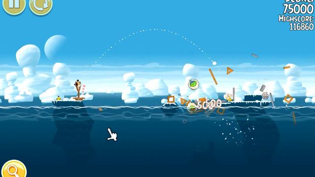 Angry Birds Seasons. Arctic Eggspedition (level 1-11) 3 Stars Прохождение от SAFa