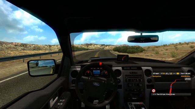 American Truck Simulator V1.1.1.8s - Off Road Map - Ford F 150