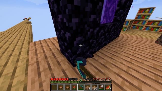 ВЫЖИВАНИЕ НА ВОЗДУШНЫХ ОСТРОВАХ / #9 / СДЕЛАЛИ СТОЛ ЗАЧАРОВЫВАНИЯ / МАЙНКРАФТ SKYBLOCK 4