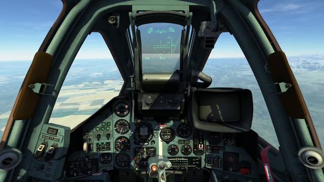DCS World Су-25T. Сочи - Моздок. Простые метеоусловия