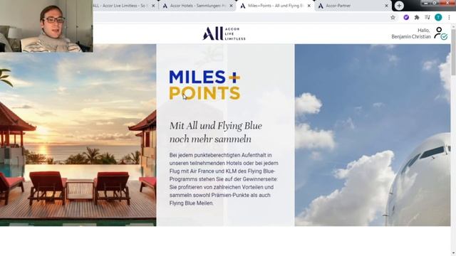 All Accor Live Limitless - Punkte sammeln mit Flying Blue und umfragen