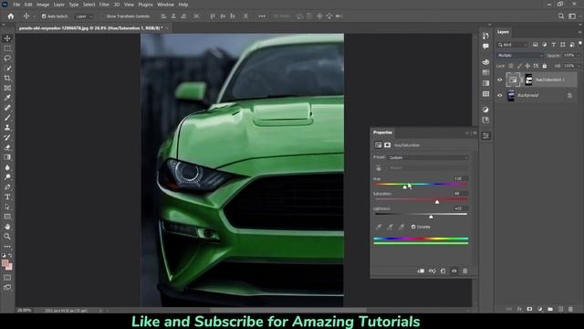 Turn Into Any Color In Photoshop Tutorial