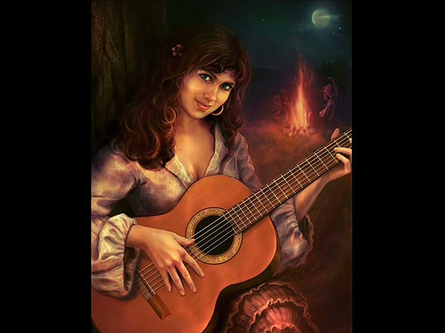 Дворовая песня 70х. Жёлтые листья медленно падали. Люся калгина..mp4