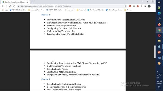 NEW WEEKEND DEVOPS ENGLISH MAR 20th 7AM-9:30AM | TERRAFORM | DOCKER| AZURE DEVOPS | JENKINS |ANSIBL